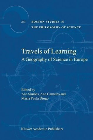 Travels of Learning. A Geography of Science in Europe, Capa