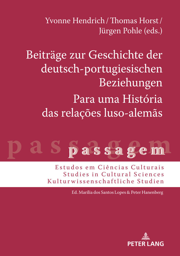 Beiträge zur Geschichte der deutsch-portugiesischen Beziehungen/ Para uma História das relações luso-alemãs, Capa
